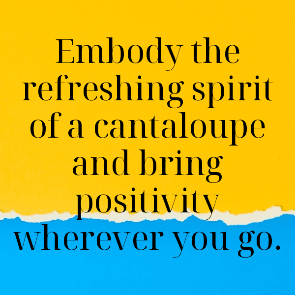 Cantaloupe Captions Photo For Instagram-IGxXYR