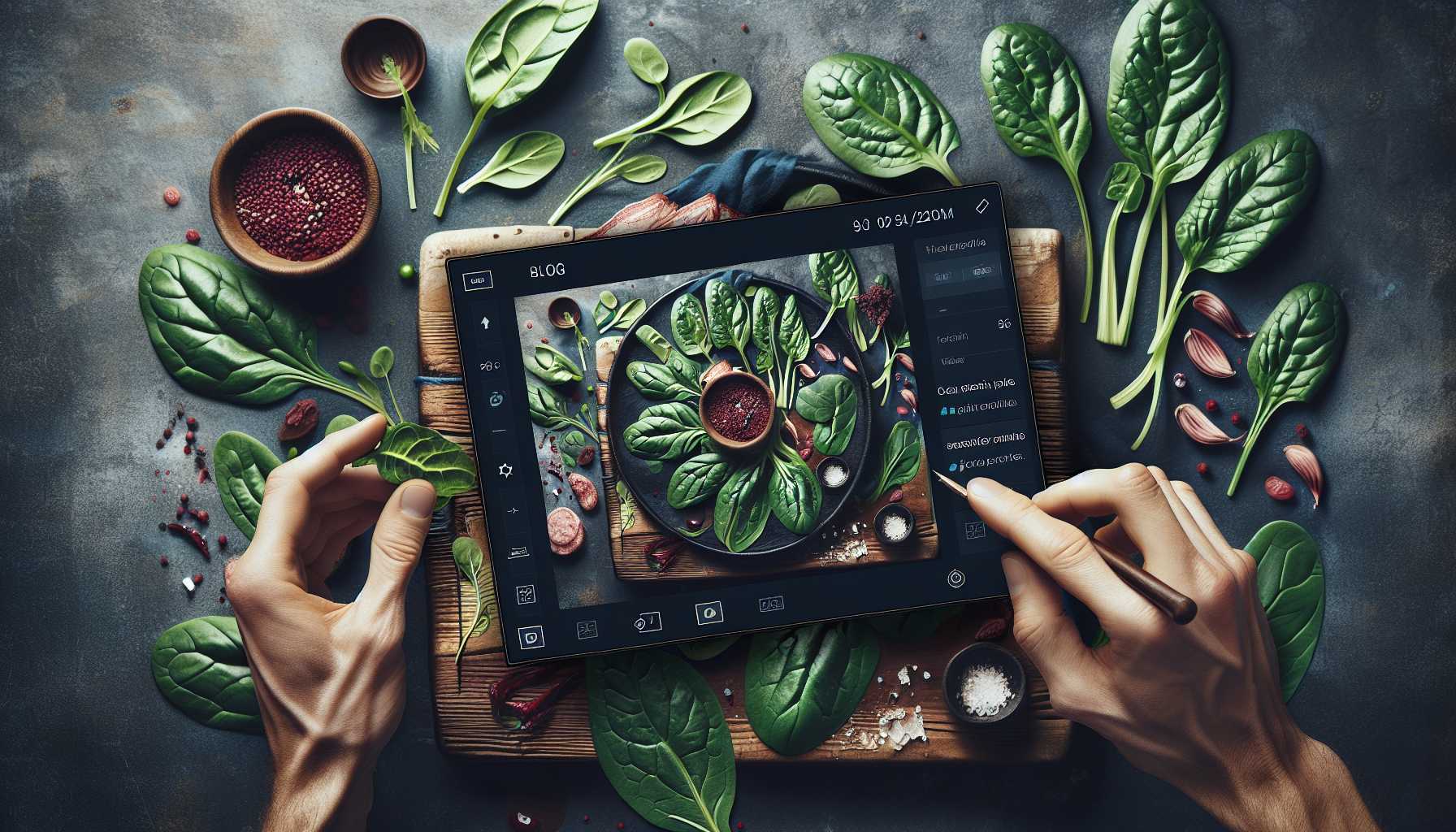 ceylon spinach captions for instagram - featured image