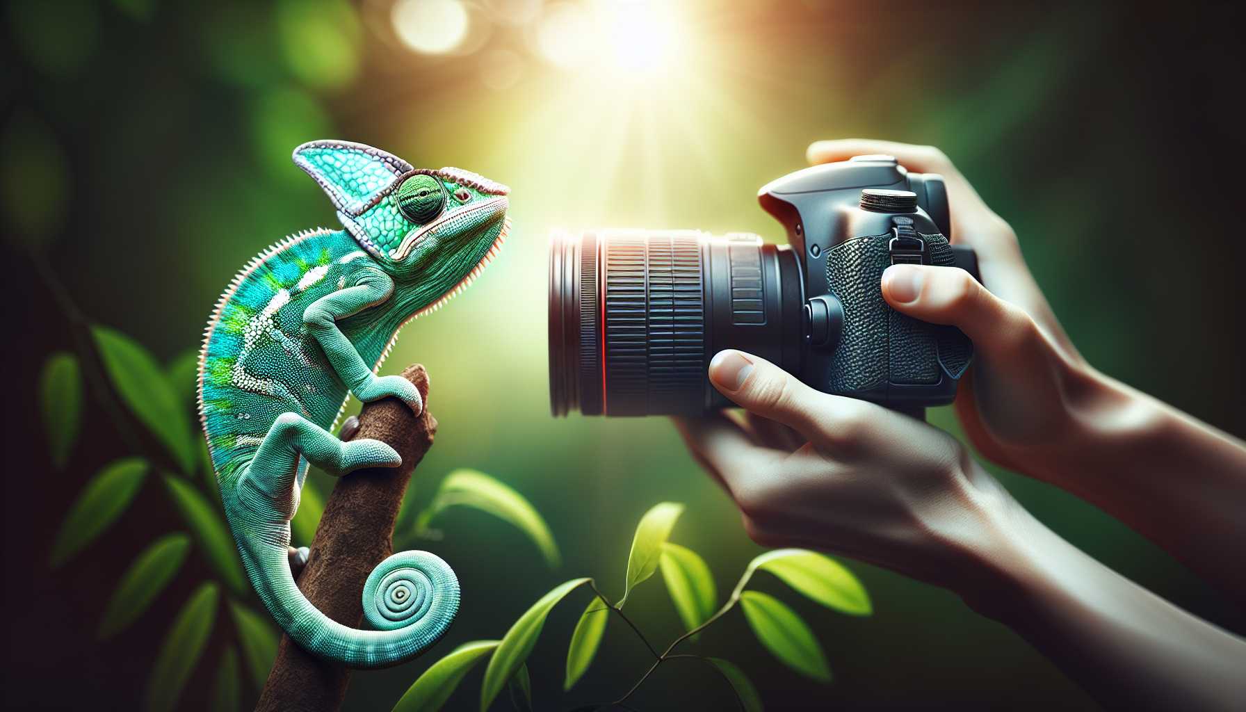 chameleon captions for instagram - featured image