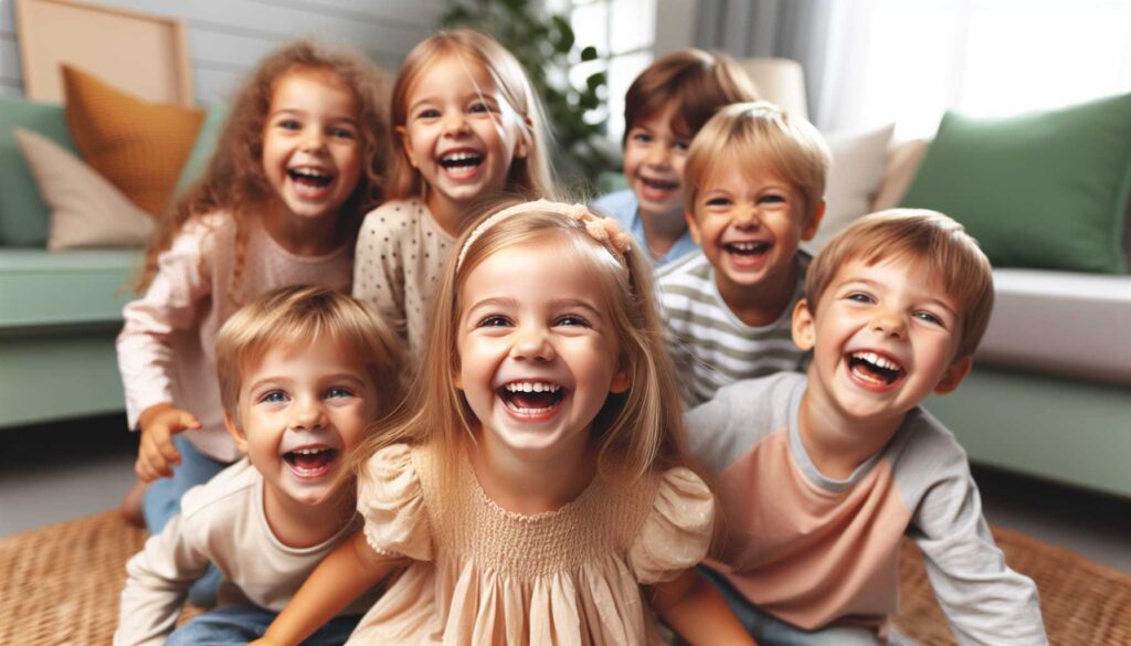 cheerful kids captions for instagram - featured image