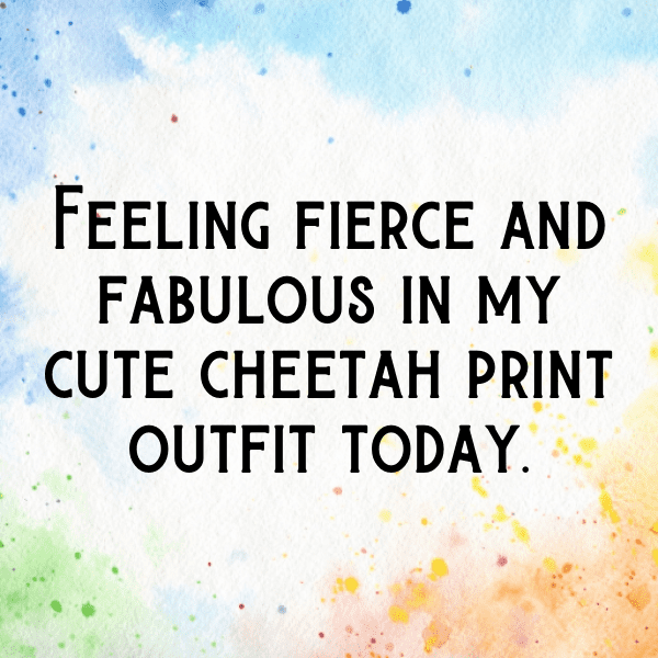 Cheetah Captions Photo For Instagram-fTNIL4
