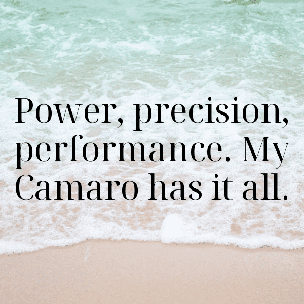 Chevrolet Camaro Captions Photo for Instagram-mSq85g