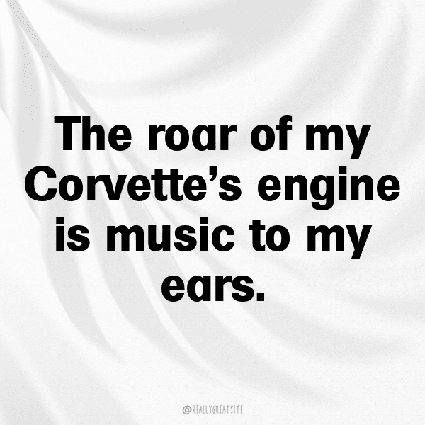 Chevrolet Corvette Captions Image for Instagram-sdYqHm