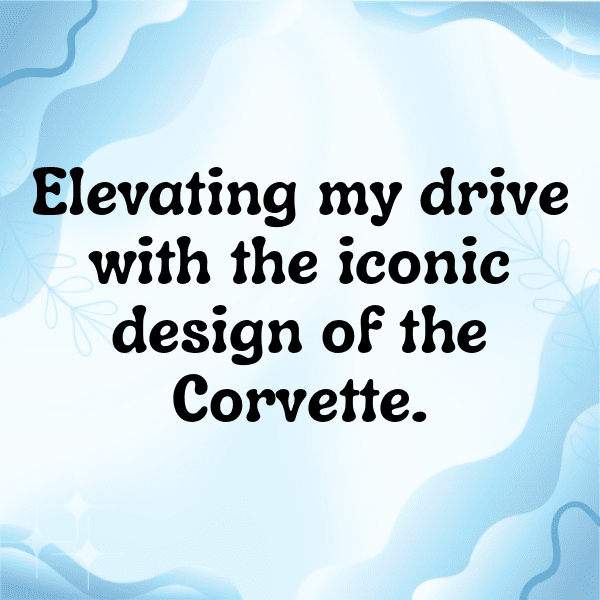 Chevrolet Corvette Captions Photo for Instagram-nRQdXI