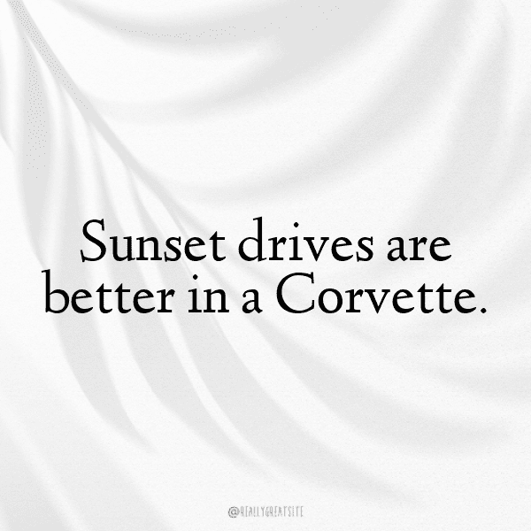 Chevrolet Corvette Captions Photo for Instagram-RKHCo5