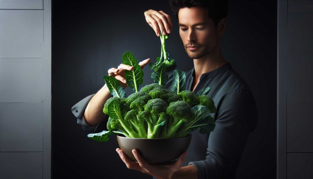 chinese broccoli captions for instagram - featured image