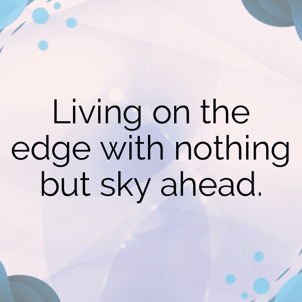 Cliffside View Captions Image for Instagram-7EfkaK