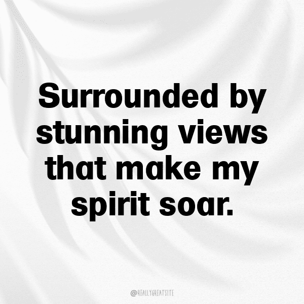 Cliffside View Captions Image for Instagram-gmVeyx