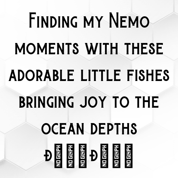 Clownfish Captions Photo For Instagram-5DEq5c