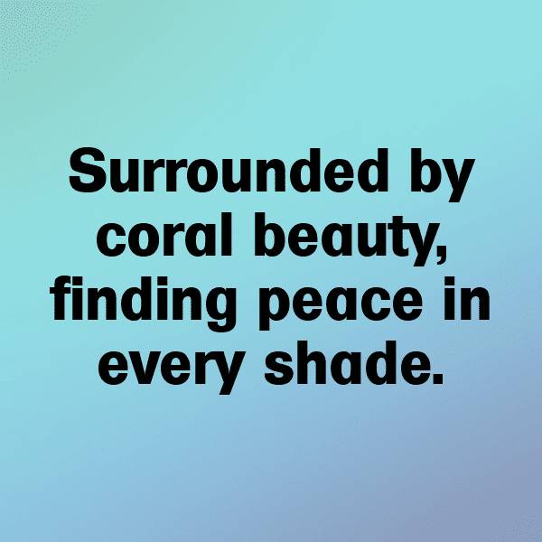 Coral Reef Captions Photo for Instagram-VOzHgG