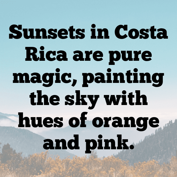 Costa Rica Captions Image For Instagram-1fCRkn