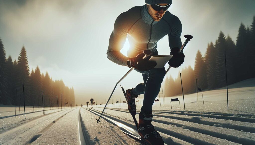 cross-country skiing captions for instagram - featured image