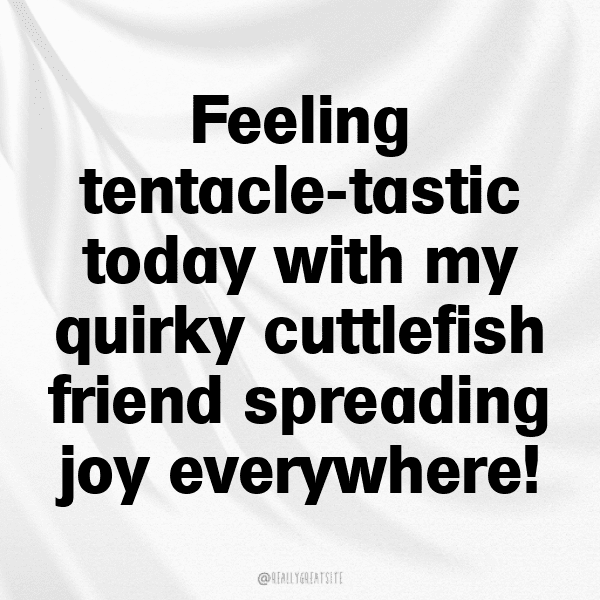 Cuttlefish Captions Photo For Instagram-jXLOU8