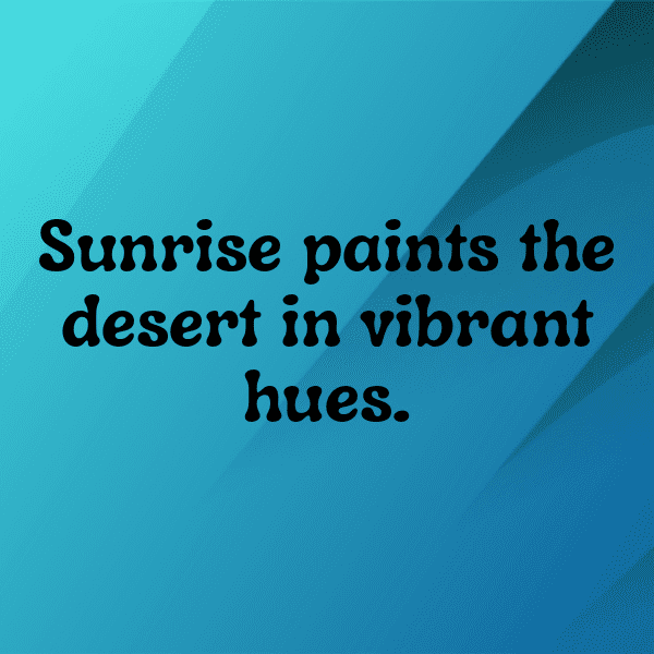 Desert Sunset Captions Image for Instagram-3wqGgV