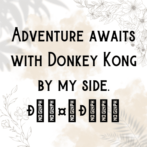 Donkey Kong Captions Image for Instagram-gauPN0