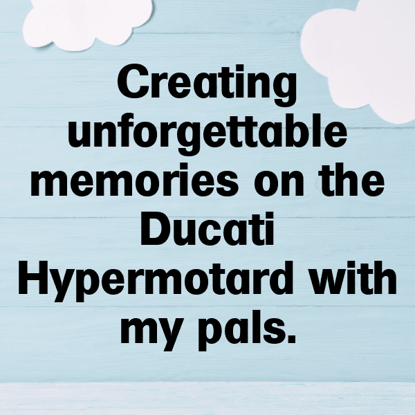 Ducati Hypermotard Captions Image for Instagram-AfT9Jc