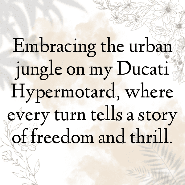 Ducati Hypermotard Captions Image for Instagram-QN6hl9