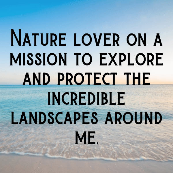 Eco Adventure Captions Photo for Instagram-o1wCyo