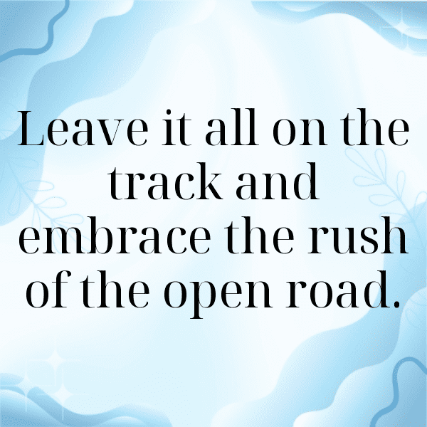 Endurance Racing Captions Photo for Instagram-yQsMUE