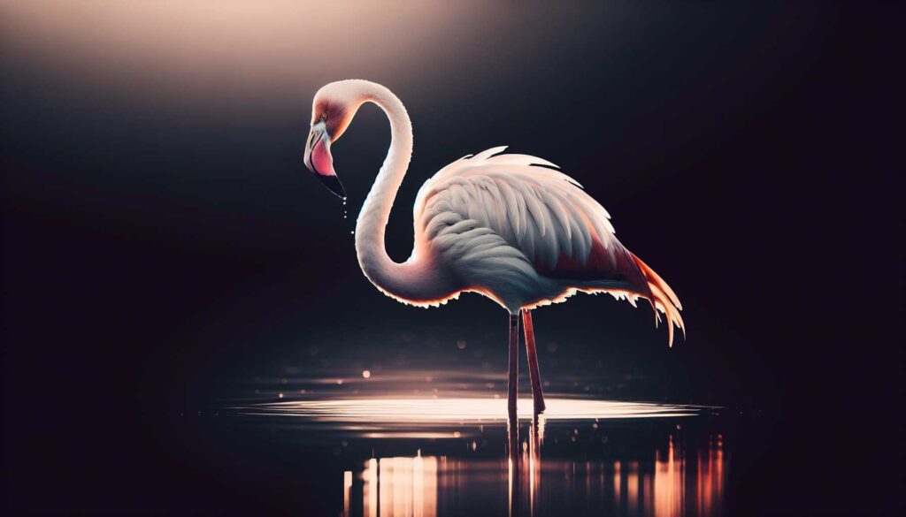 flamingo captions for instagram - featured image