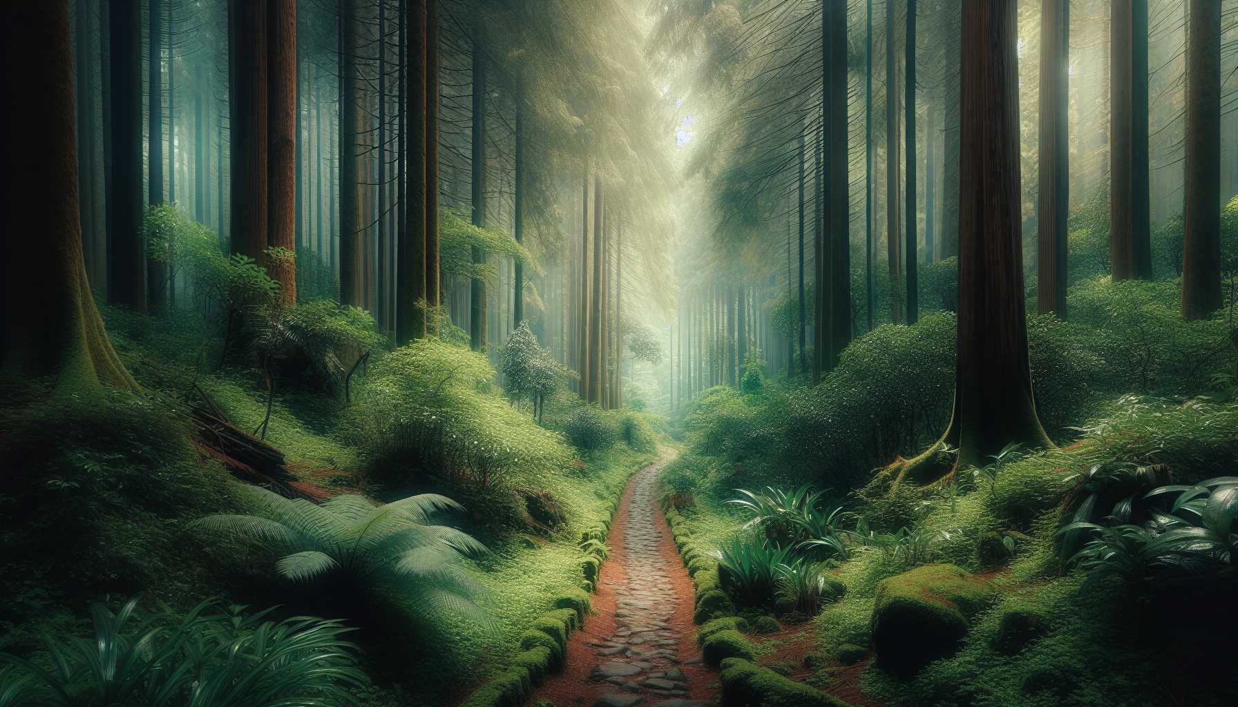 forest path captions for instagram - featured image