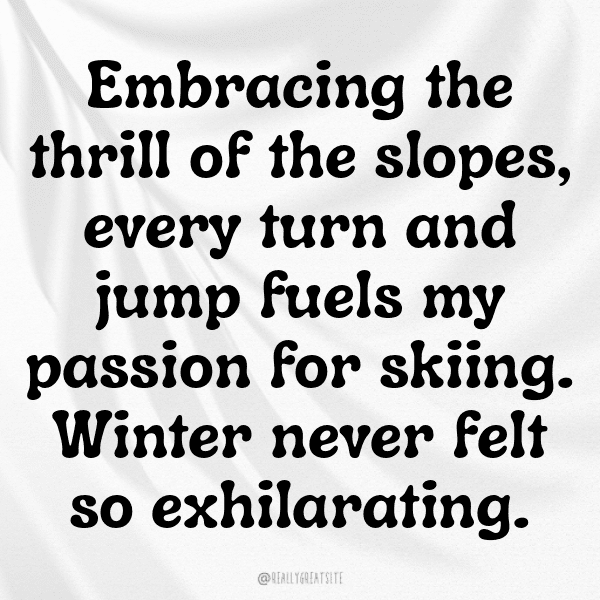 Freestyle Skiing Captions Image for Instagram-6uo1Is