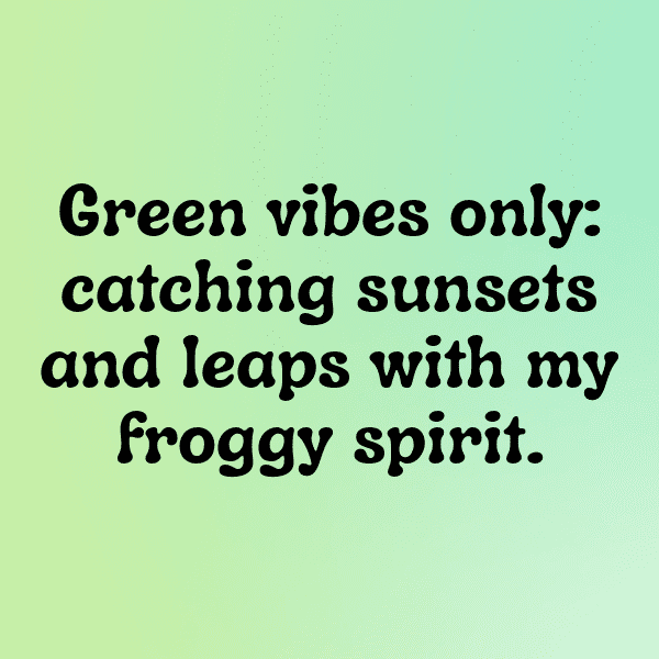 Frog Captions Photo For Instagram-HzFS1G