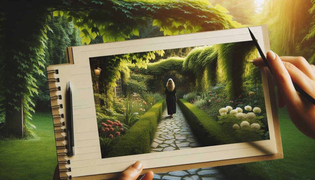 garden stroll captions for instagram - featured image