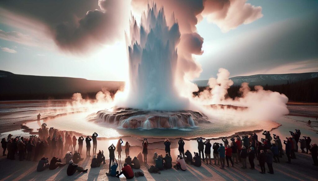282+ Geyser Watching Captions for Instagram (Short, Trending & Viral) 67 geyser watching captions for instagram - featured image