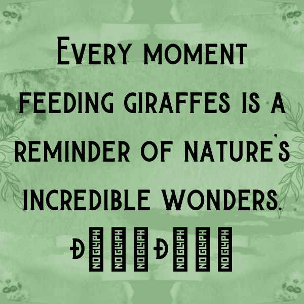 Giraffe Captions Image For Instagram-bZfopU