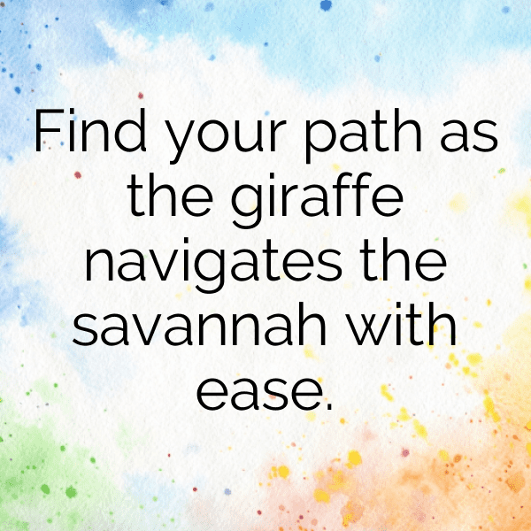 Giraffe Captions Photo For Instagram-PitQcE