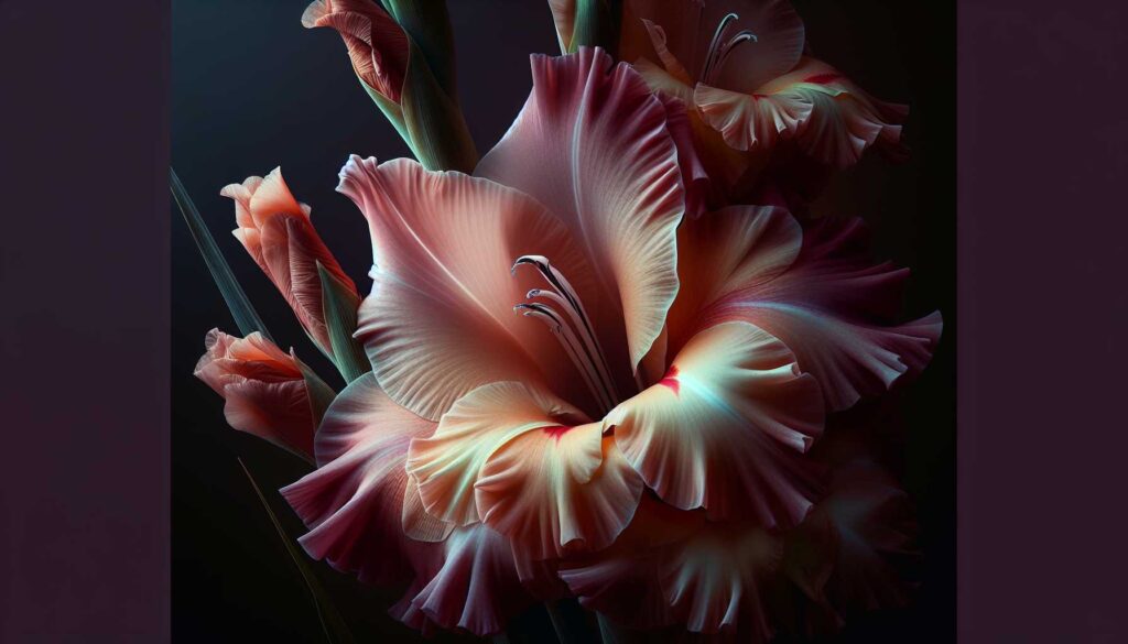gladiolus captions for instagram - featured image