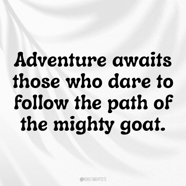 Goat Captions Image For Instagram-24g08o