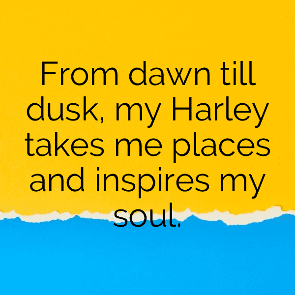 Harley-Davidson Sportster Captions Photo for Instagram-ToP4MD