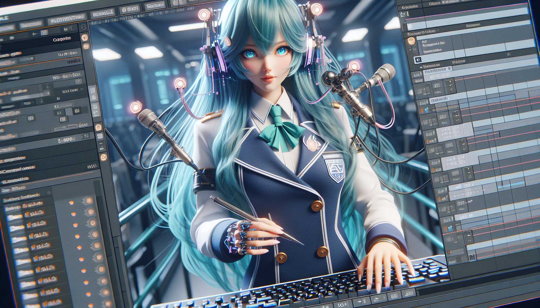 hatsune miku captions for instagram - featured image
