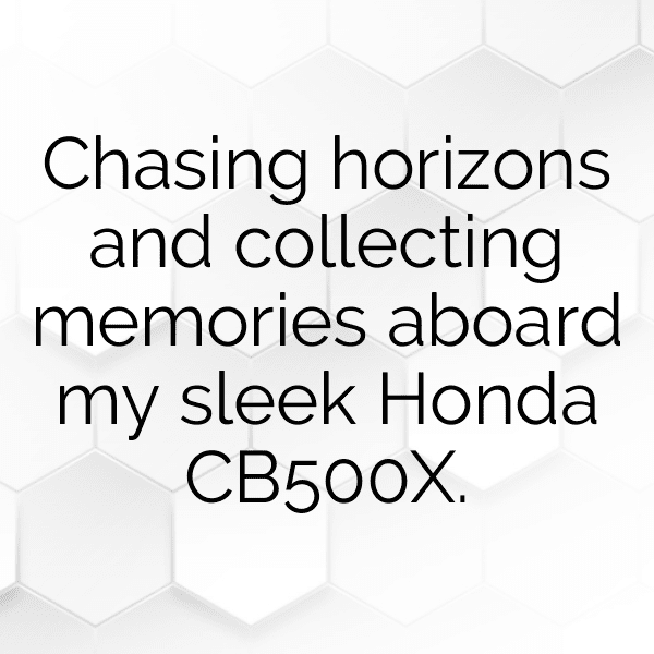 Honda CB500X Captions Photo for Instagram-jzUant