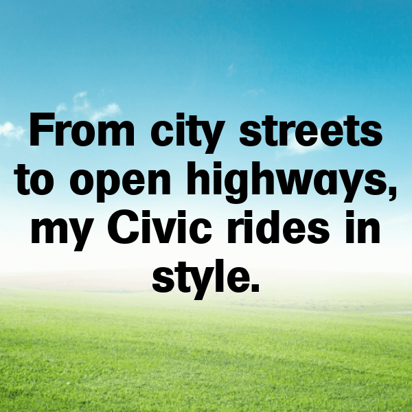 Honda Civic Captions Photo for Instagram-s9P5Mm