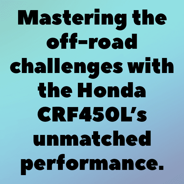 Honda CRF450L Captions Photo for Instagram-xUNSyA