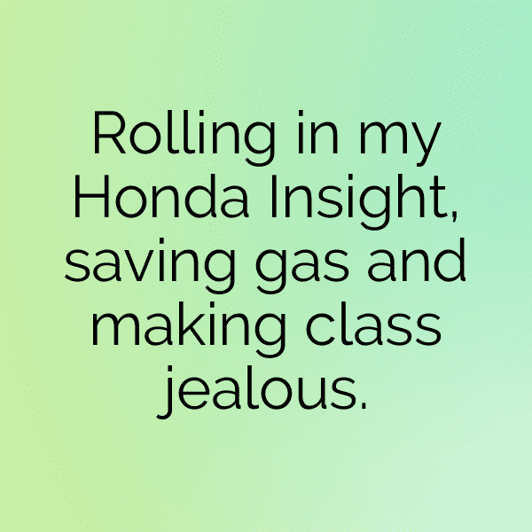 Honda Insight Captions Photo for Instagram-TbNO4s