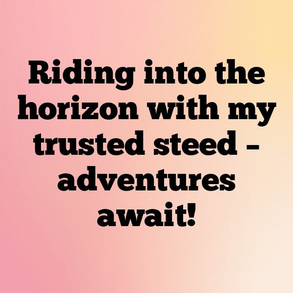 Horse Captions Image For Instagram-ZGiEtb