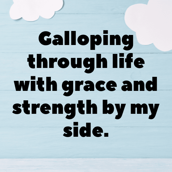 Horse Captions Photo For Instagram-B4vn4P