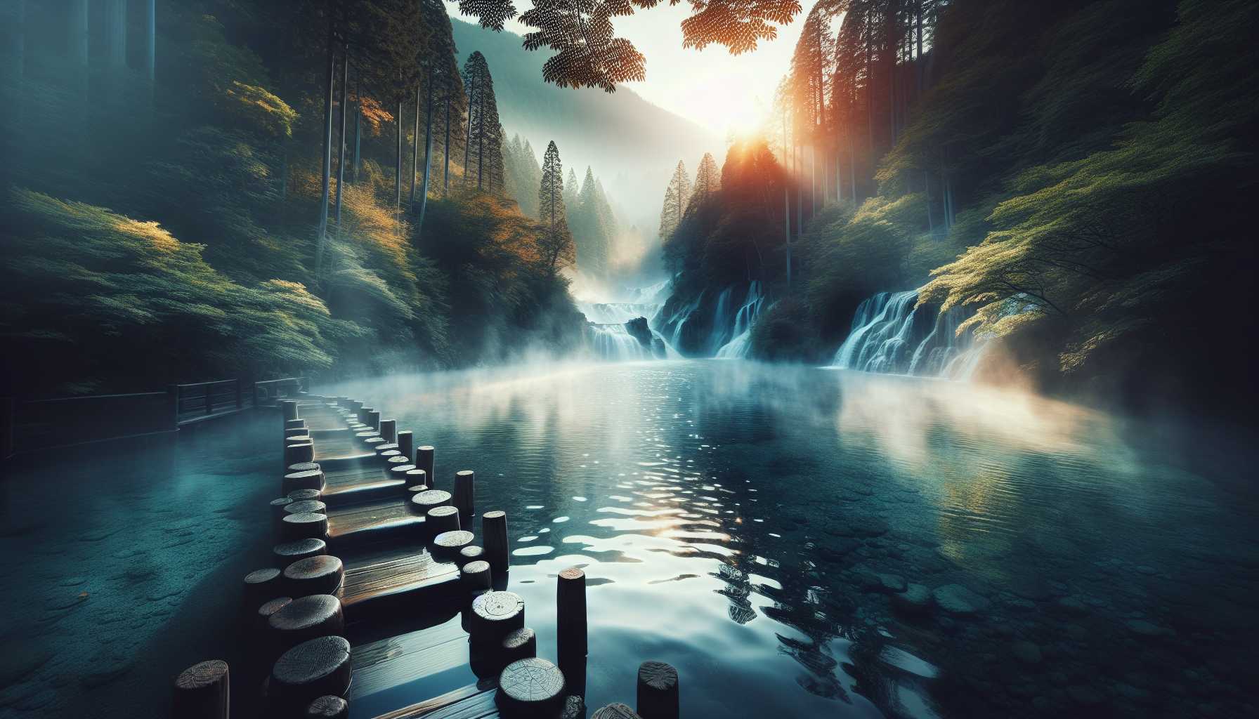 hot spring captions for instagram - featured image