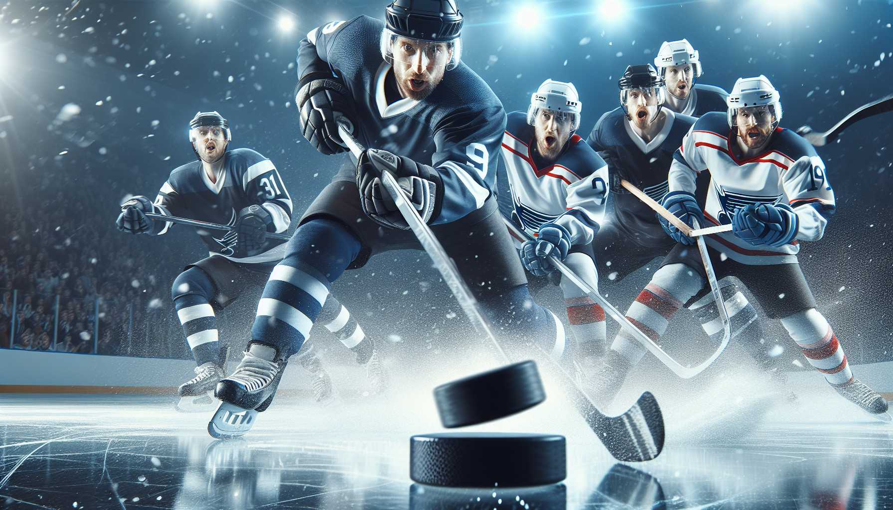 ice hockey captions for instagram - featured image