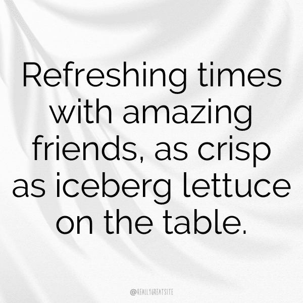 Iceberg Lettuce Captions Photo For Instagram-IcJafW
