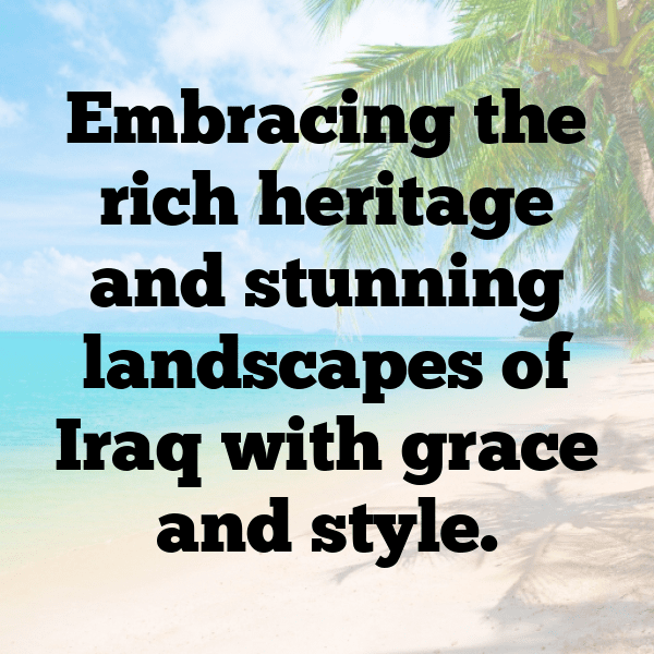 Iraq Captions Photo For Instagram-OmVCK5
