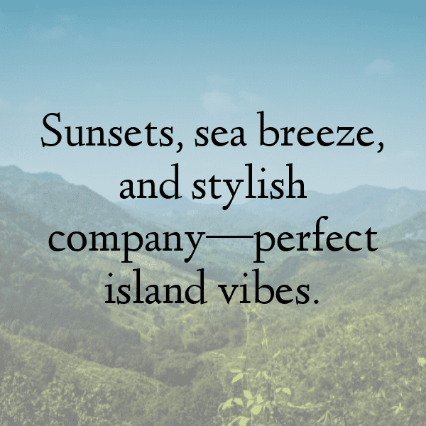 Island Escape Captions Image for Instagram-Rd068U