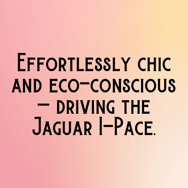 Jaguar I-PACE Captions Photo for Instagram-tNCeKy