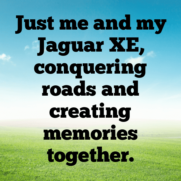 Jaguar XE Captions Photo for Instagram-5xC4xc