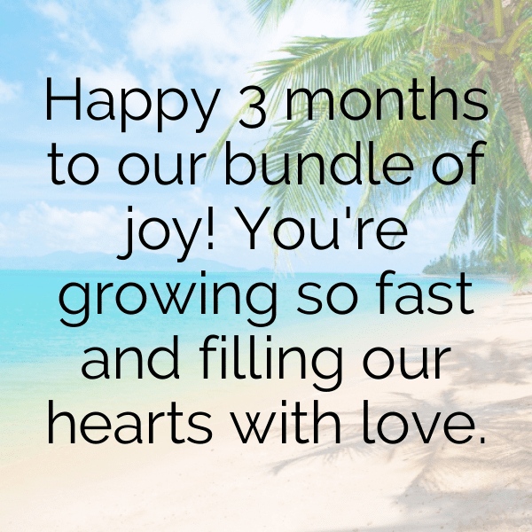 Joyful Baby Captions Image for Instagram-cbONeb