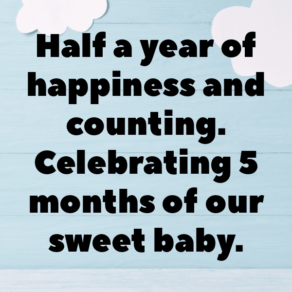 Joyful Baby Captions Image for Instagram-jW5PfW